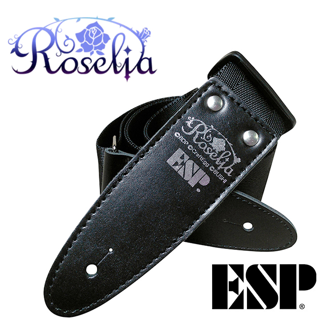 [ESP 콜라보레이션] ESP BanG Dream Roselia Strap (ES-S-70 ROSELIA)
