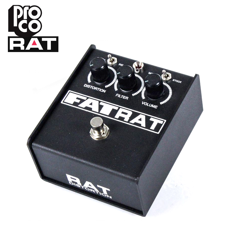 Proco FAT RAT 기타 디스토션 이펙터