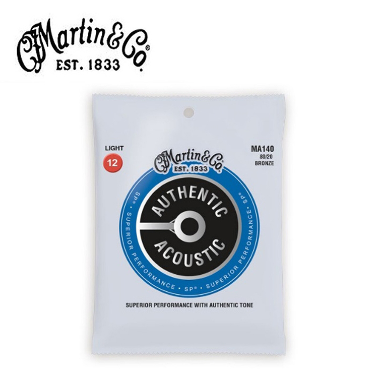 Martin MA140 Extra (012-054) 마틴기타 통기타줄 어센틱 어쿠스틱 80/20 브론즈 라이트 [MA140]