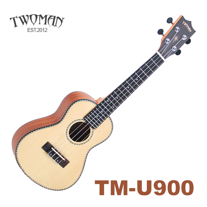 Twoman TM-U900 콘서트 우쿨렐레 (탑솔리드)