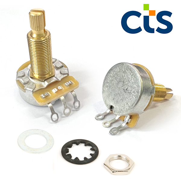 CTS ST-A500K LONG Audio/Long Split Shaft/Standard Torque Custom Potentiometer
