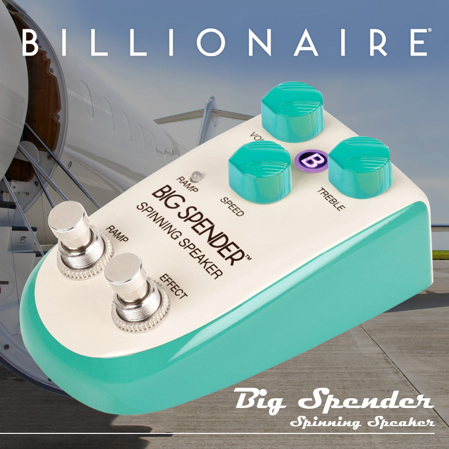 DANELECTRO BK-1 Billionaire BIG SPENDER™ SPINNING SPEAKER Rotary Speaker / Chorus 댄일렉트로 로터리 스피커 / 코러스 이펙터