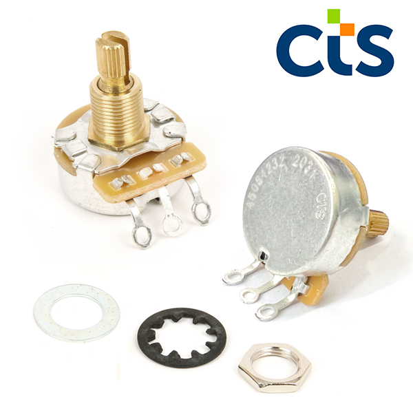 CTS ST-A250K Audio/Split Shaft/Standard Torque Custom Potentiometer