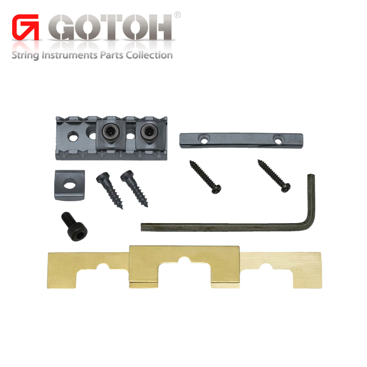 GOTOH GHL-2 CK Locking Nut (43mm) Cosmo Black / 고또 락킹넛 (코스모 블랙)