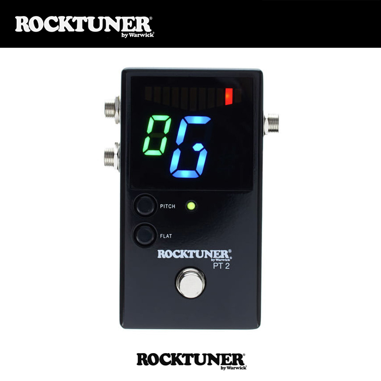 RockTuner PT-2 페달 튜너 (블랙)